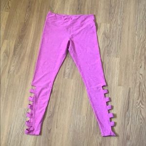 Scorpio Sol Pink Heather Cage Legging 🌸